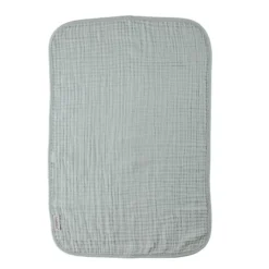 Skötunderlägg muslin, 2 pk.-Pearl Grey/Sage Green