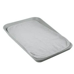 Skötunderlägg muslin, 2 pk.-Pearl Grey/Sage Green