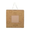 Skumlekmatta 90x90cm - Light Brown