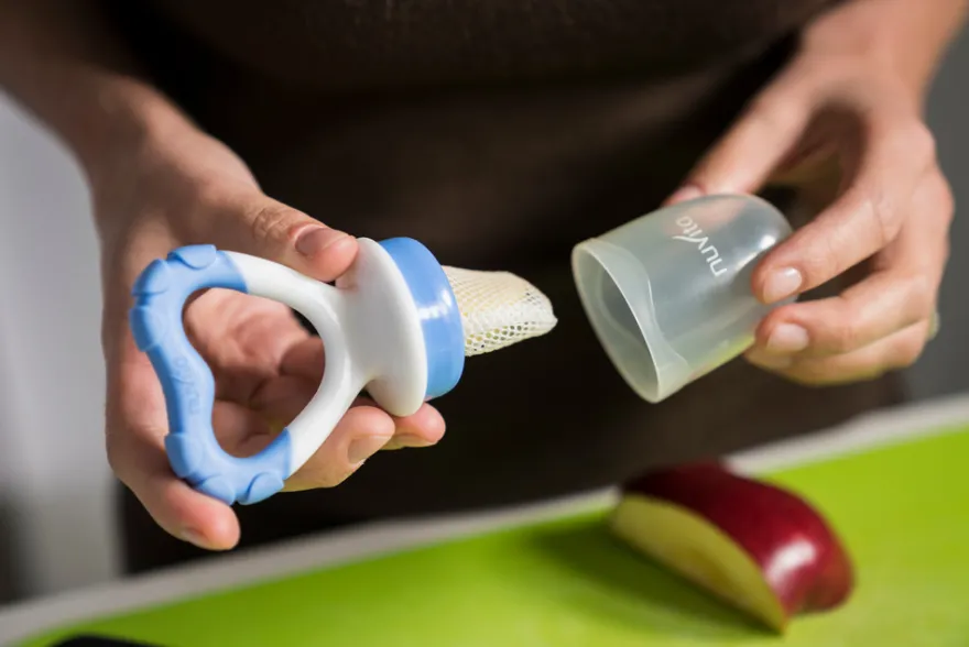 Smaknapp och Bitring Flavorillo 2-i-1 - Grön