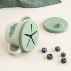 Snack- & Pipmugg - Croco Green