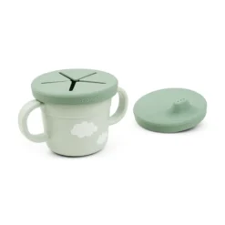 Snack- & Pipmugg - Croco Green