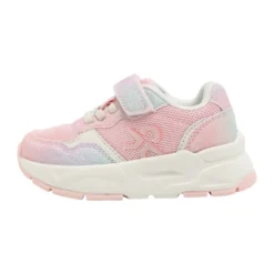 Sneaker m. Kardborreband - Bridal Rose