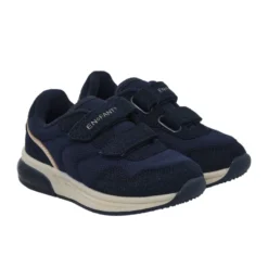 Sneakers kardborreband m. Ljus - Parisian Night