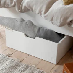 Sänglåda till baby & juniorsäng classic white