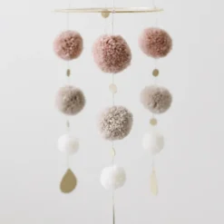 Sängmobil Pom-Pom - Rosa