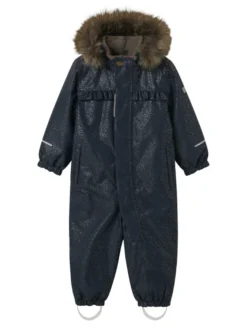 Snow10 Glitter Vinteroverall - Dark Sapphire