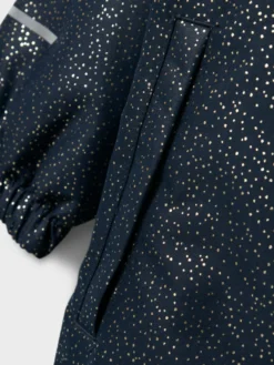Snow10 Glitter Vinteroverall - Dark Sapphire