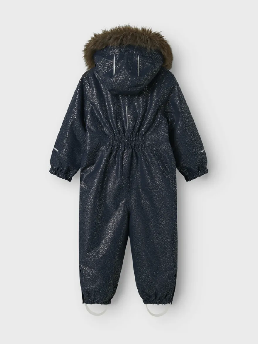 Snow10 Glitter Vinteroverall - Dark Sapphire