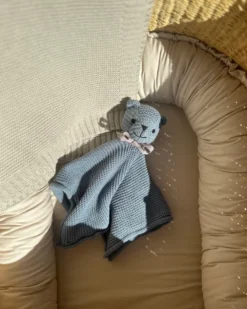 Snuttefilt – Nalle - Misty Blue