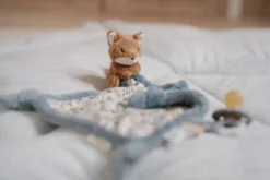 Snuttefilt Räv Forest Friends - Blå