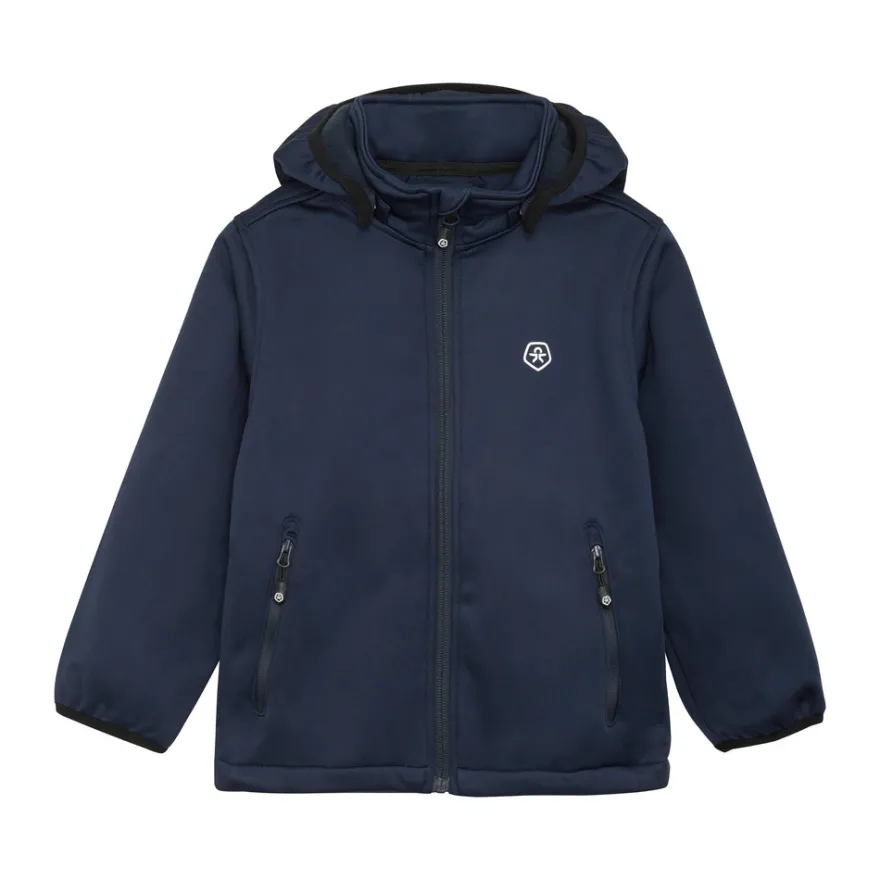 Softshell Jacka m. Fleece - Total Eclipse