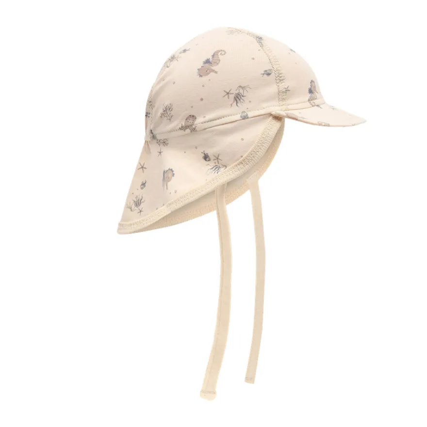 Sommarhatt m. Tryck - Folkstone Gray