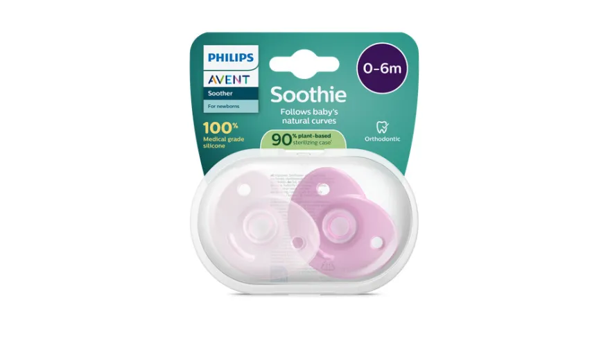 Soothie Napp, 0–6 mån - rosa/ljusrosa