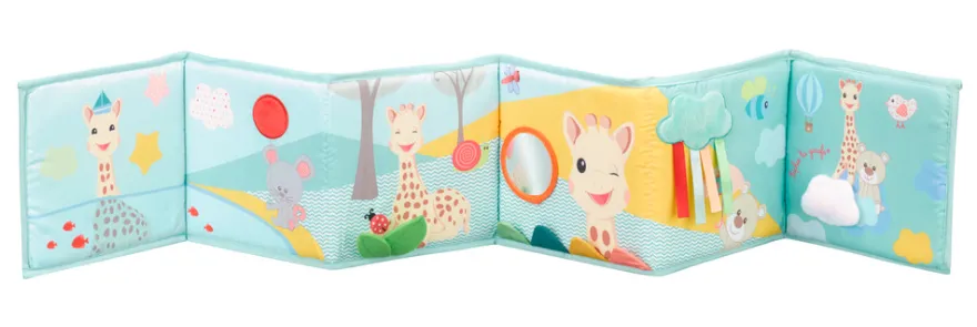 Sophie La Girafe Vikbar Dubbelsidig Bok