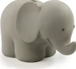 Spargris Elefant - Grå