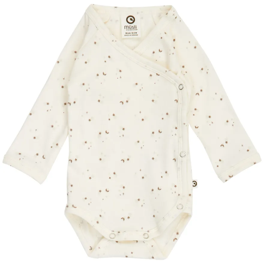 Sparkle Rib Wrap Body - Balsam cream/ Walnut/ Oat