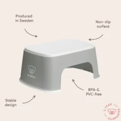 Stadig Barnpall - Grå/Vit