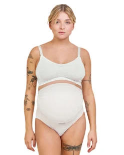 Stödbälte Justerbart Vit