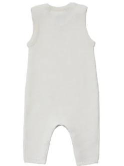 Stickad Romper - Creme