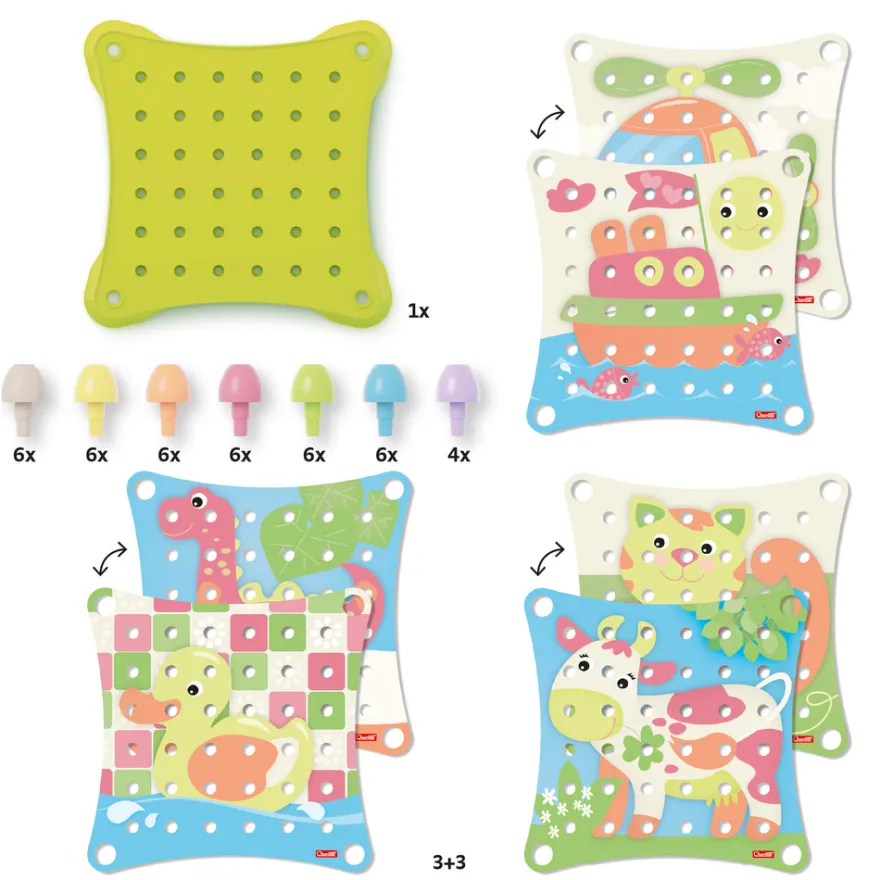 Stiftmosaik Play Eco+ Jumbo Peggy Evo