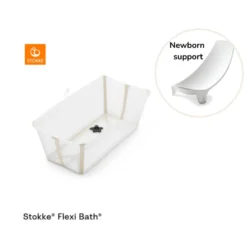 Stokke® Flexi Bath Badbalja Inkl. Badstöd - Sandy Beige