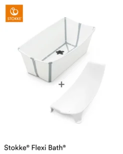 Stokke® Flexi Bath Badbalja Inkl. Badstöd - White