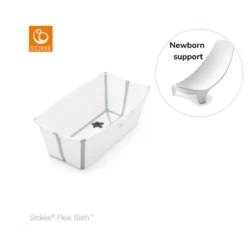 Stokke® Flexi Bath Badbalja Inkl. Badstöd - White