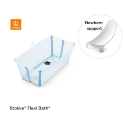 Stokke® Flexi Bath Badbalja Inkl. Badstöd - Ocean Blue