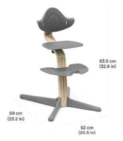 Stokke® Nomi Matstol - Walnut Grey