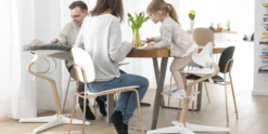 Stokke® Nomi Matstol - Walnut Grey