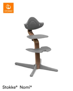 Stokke® Nomi Matstol - Walnut Grey