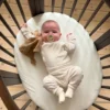 Stokke® Sleepi Mini V3 Spjälsäng Med Madrass - Warm Brown