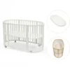 Stokke® Sleepi V3 Spjälsäng Inkl. Madrass, Lakan & Spjälskydd – White