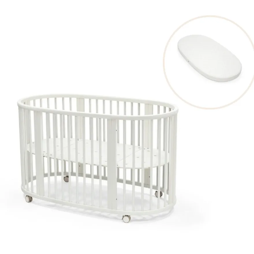 Stokke® Sleepi V3 Spjälsäng Inkl. Madrass - White