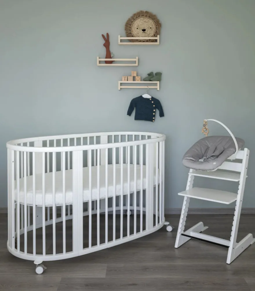 Stokke® Sleepi V3 Spjälsäng Inkl. Madrass - White