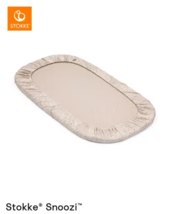 Stokke® Snoozi Lakan 2 st - Dandelion Beige/Vanilla Cream