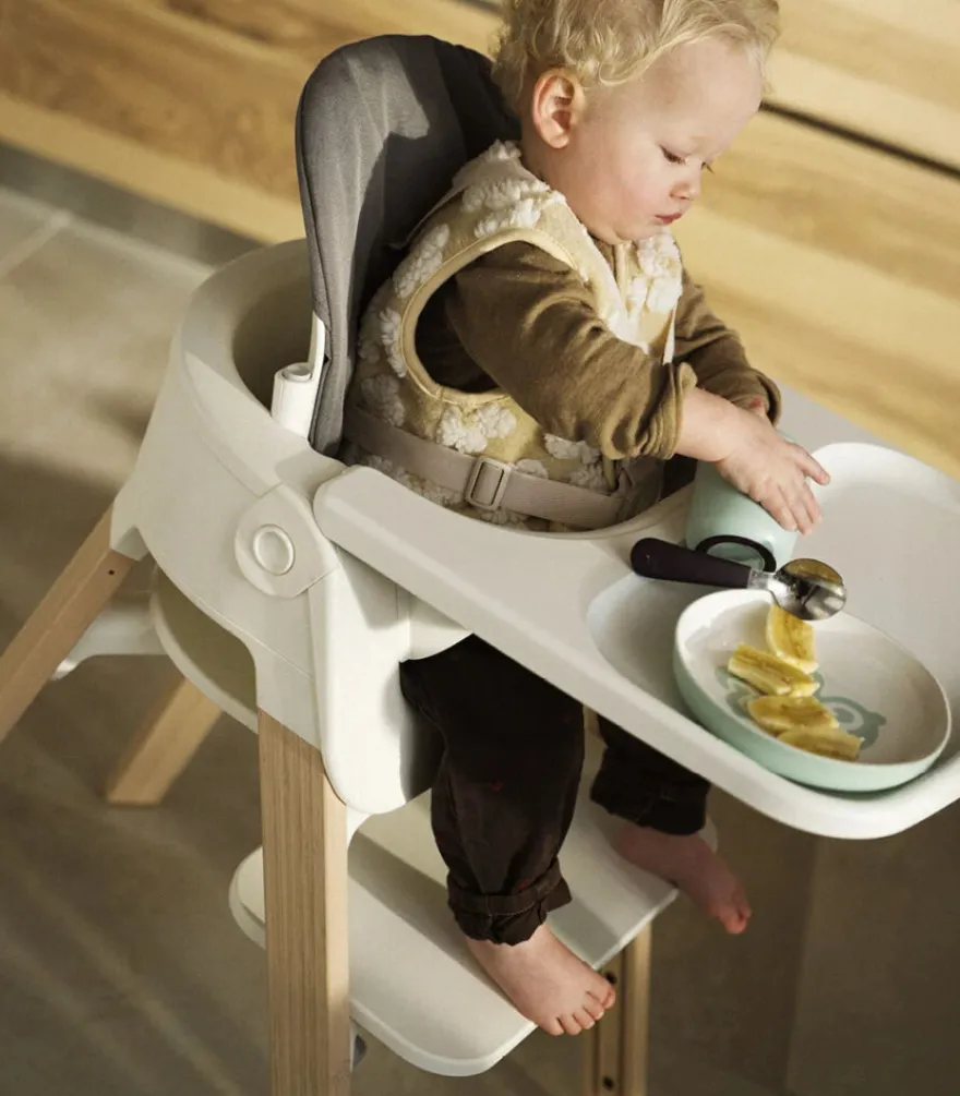 Stokke® Steps Barnstol Inkl. Babyset - White Natural