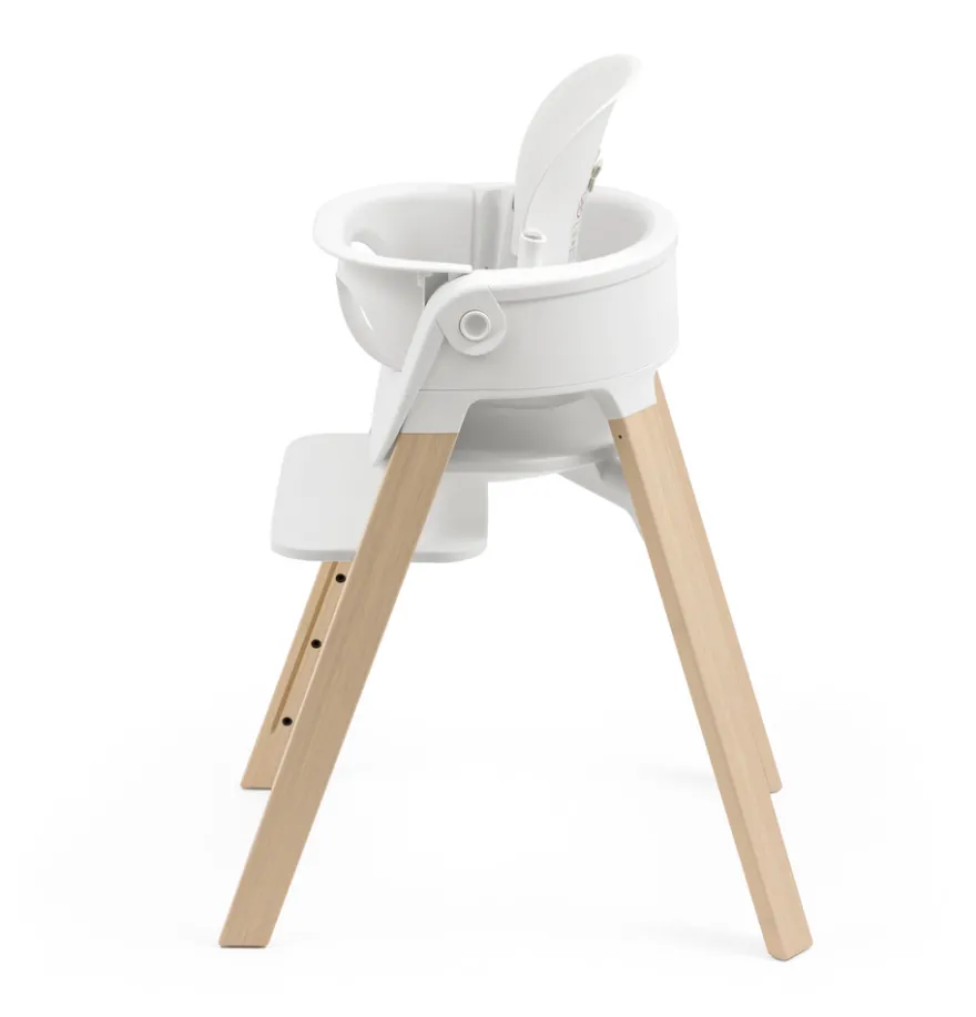 Stokke® Steps Barnstol Inkl. Babyset - White Natural