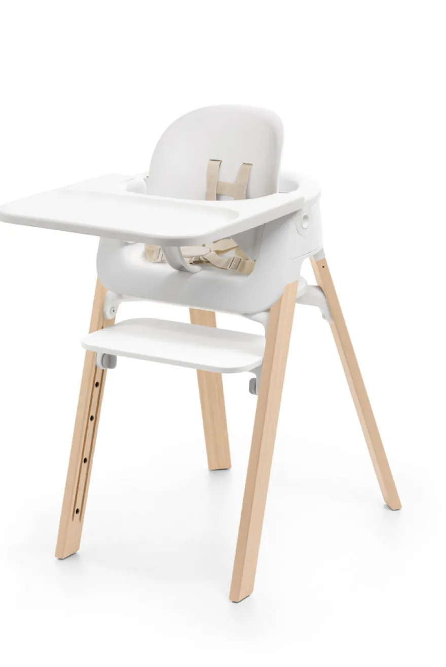 Stokke® Steps Barnstol Inkl. Babyset - White Natural