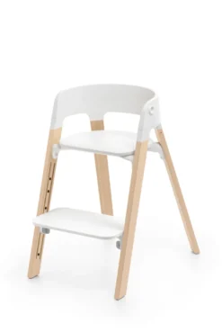 Stokke® Steps Barnstol Inkl. Babyset - White Natural