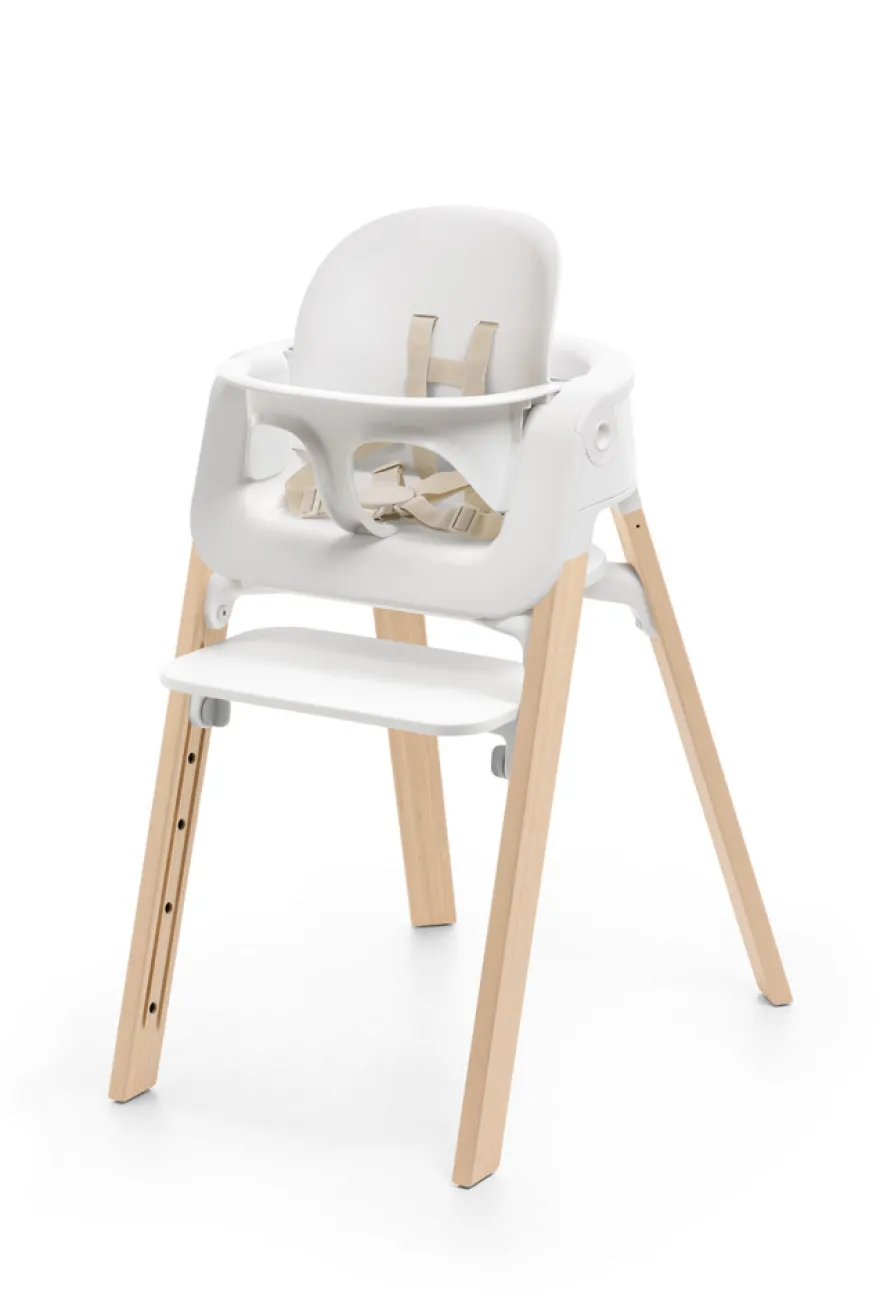 Stokke® Steps Barnstol Inkl. Babyset - White Natural