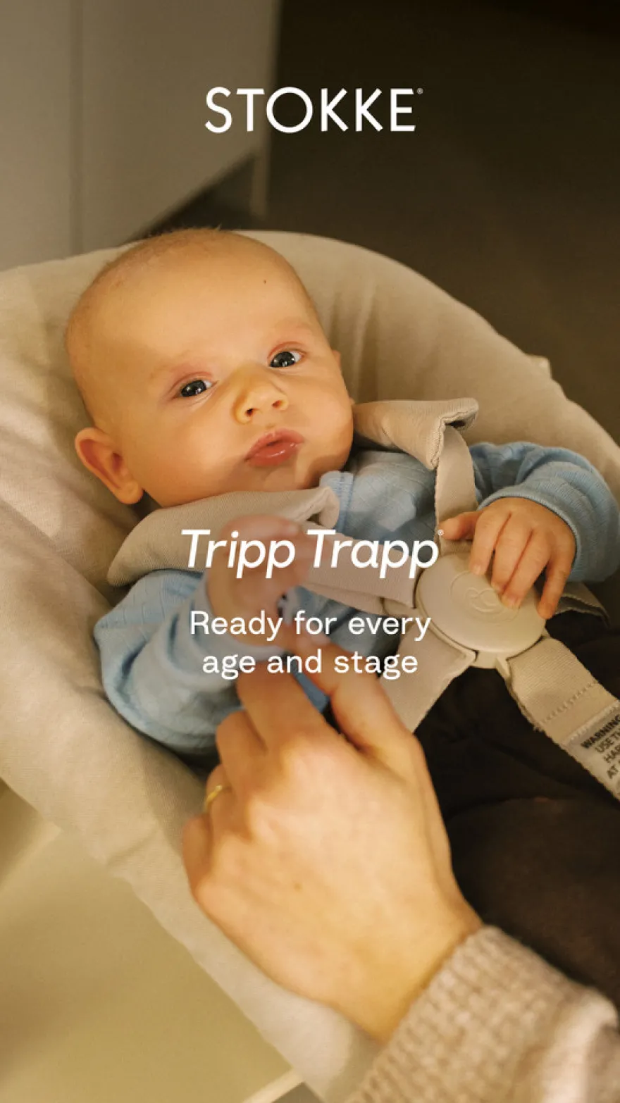 Stokke® Tripp Trapp Newborn Set 2.0 - Vanilla White