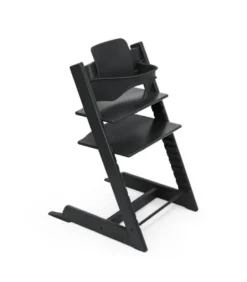 Stokke® Tripp Trapp Stol Bok Inkl. Babyset - Black