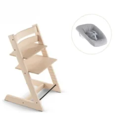 Stokke® Tripp Trapp Stol Bok Natur Inkl. Newborn Set