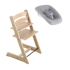 Stokke® Tripp Trapp Stol Oak Natural Inkl. Newborn Set