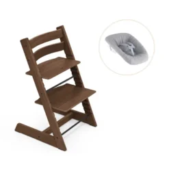 Stokke® Tripp Trapp Stol Oak Warm Brown Inkl. Newborn Set