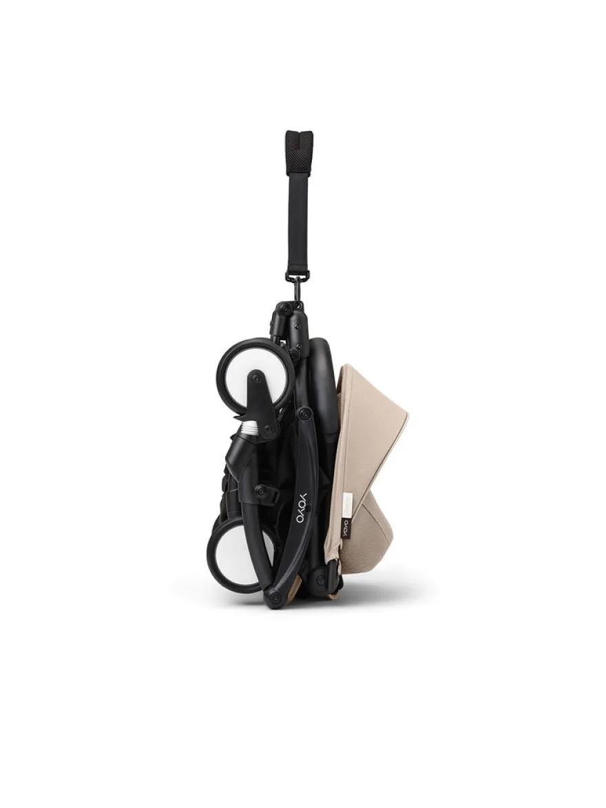 Stokke® Yoyo³ Resevagn - Black/Bonpoint Beige