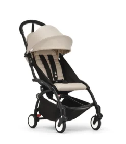 Stokke® Yoyo³ Resevagn - Black/Bonpoint Beige
