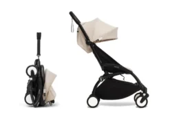 Stokke® Yoyo³ Resevagn - Black/Bonpoint Beige